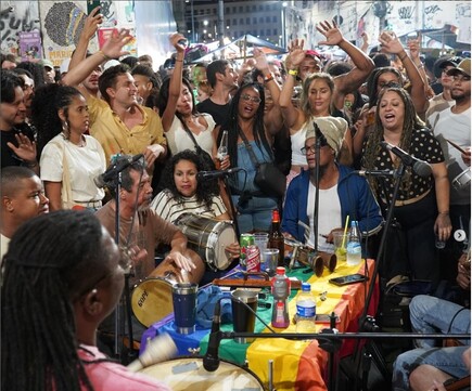 samba street party rio de janeiro